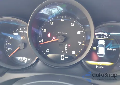 2018 Porsche Macan из США, поврежденный, VIN WP1AA2A51JLB08231